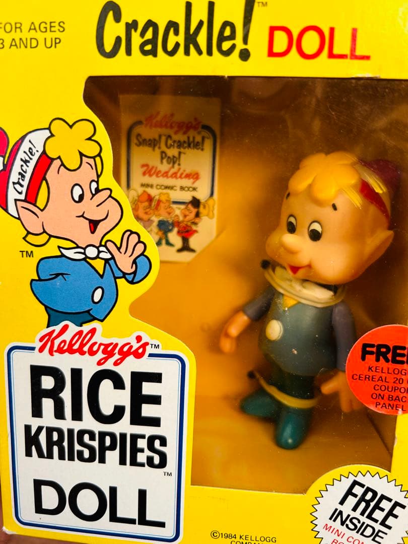 80' Kellogg's RICE KRISPIES Figure ケロッグ
