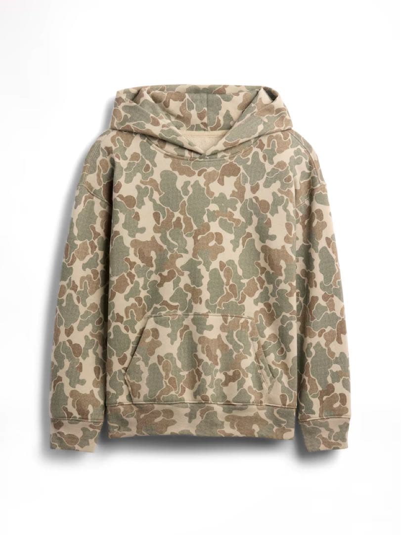 【美品 即日発送】Fujiくん着用 GAP 迷彩 パーカー 短丈 Mサイズ相当