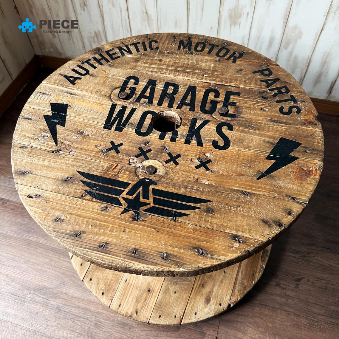 テーブル インダストリアル ケーブル ドラム アメリカン GW-A【受注