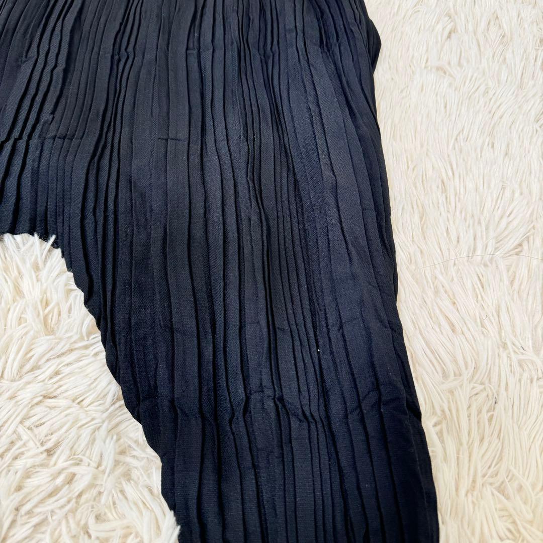 美品✨ISSEY MIYAKE プリーツ　ブラック　サルエルパンツ　サイズ2
