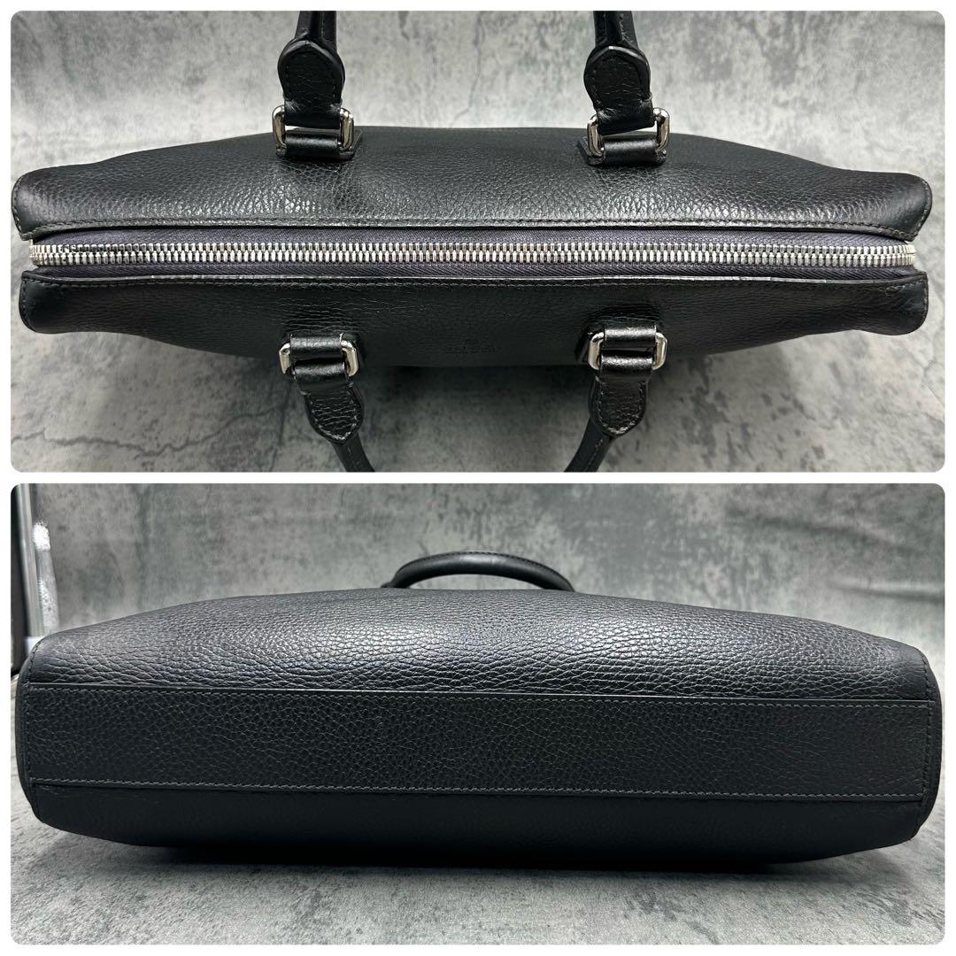 2way グッチ トートバッグ ディアマンテ シボ革 斜め掛け A4 黒 カード