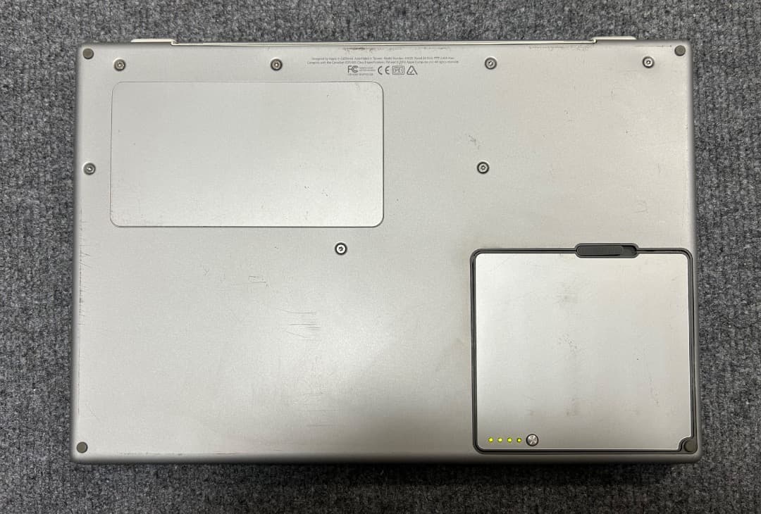 優良品 最速 PowerBookG4 1Ghz 1Gb 60Gb SD OS9