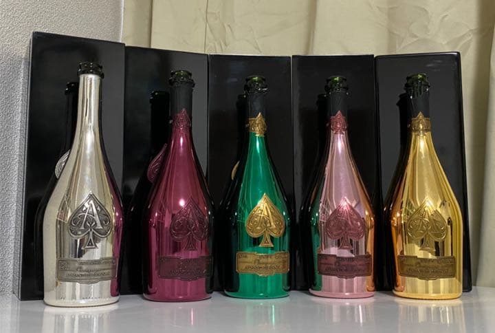 送料無料】アルマンドブリニャック 5色 瓶・袋・箱セット