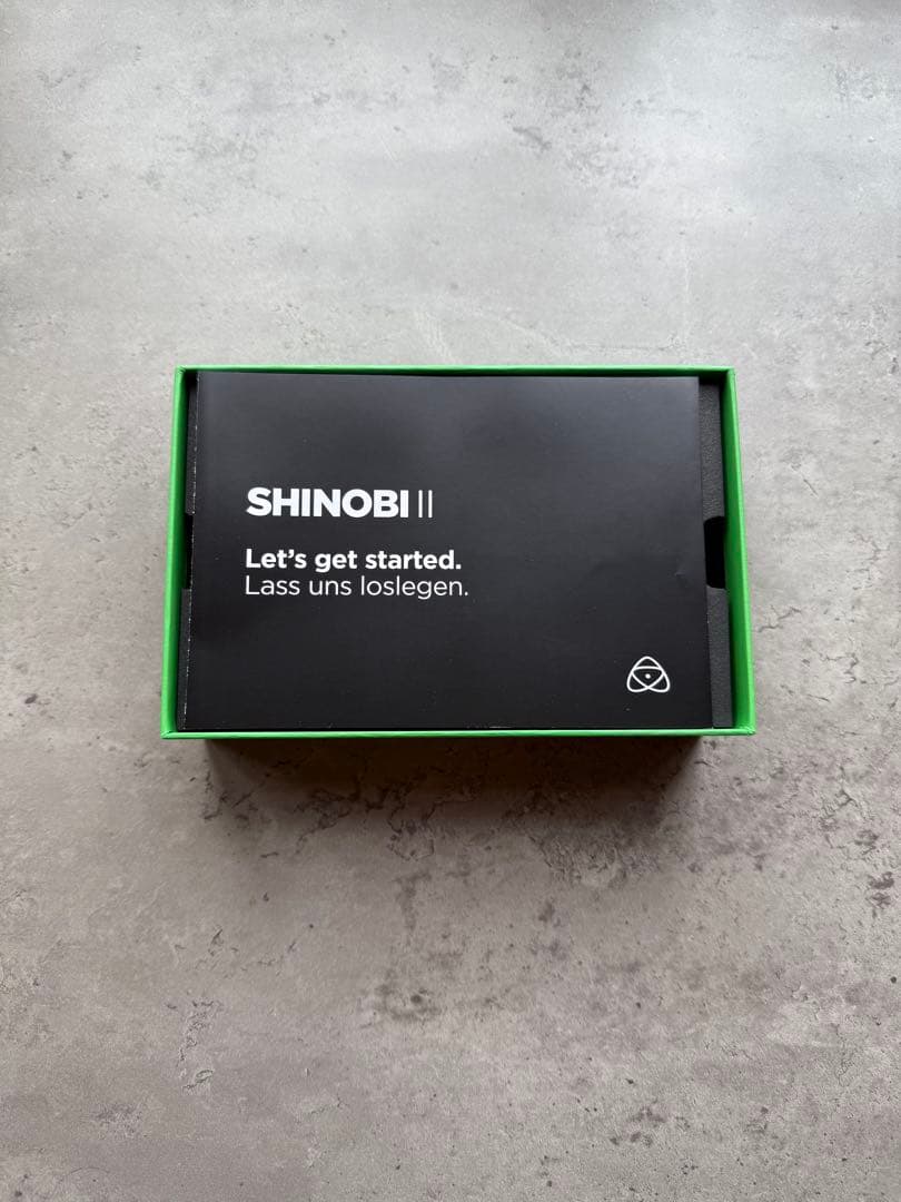 【ほぼ未使用品】atomos SHINOBI II 本体、取扱説明書付き