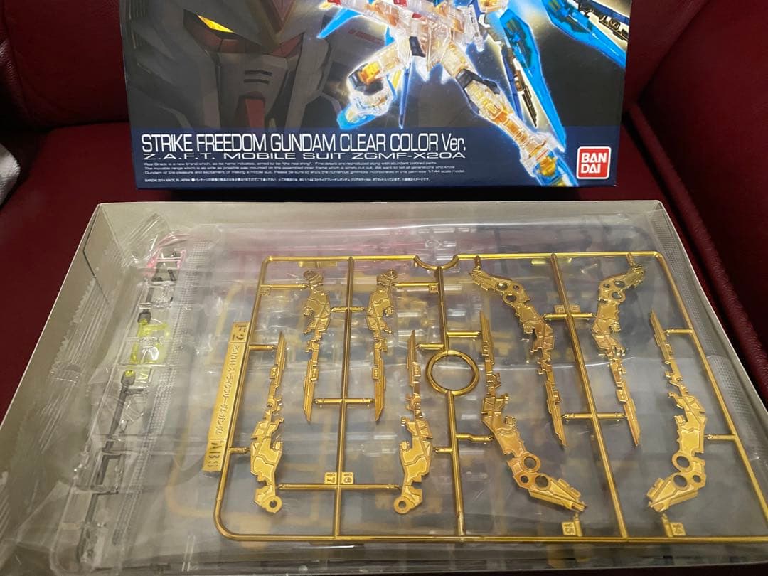 2点セット RGストライクフリーダムガンダムクリアカラーVer.＋天空の翼