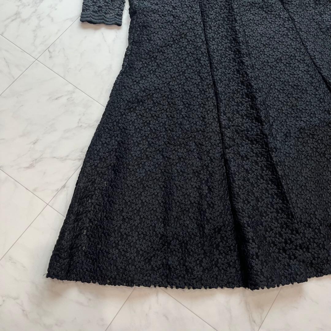 CLANE クラネ　定価3万円　3Dフラワーレースワンピース　ロングワンピース