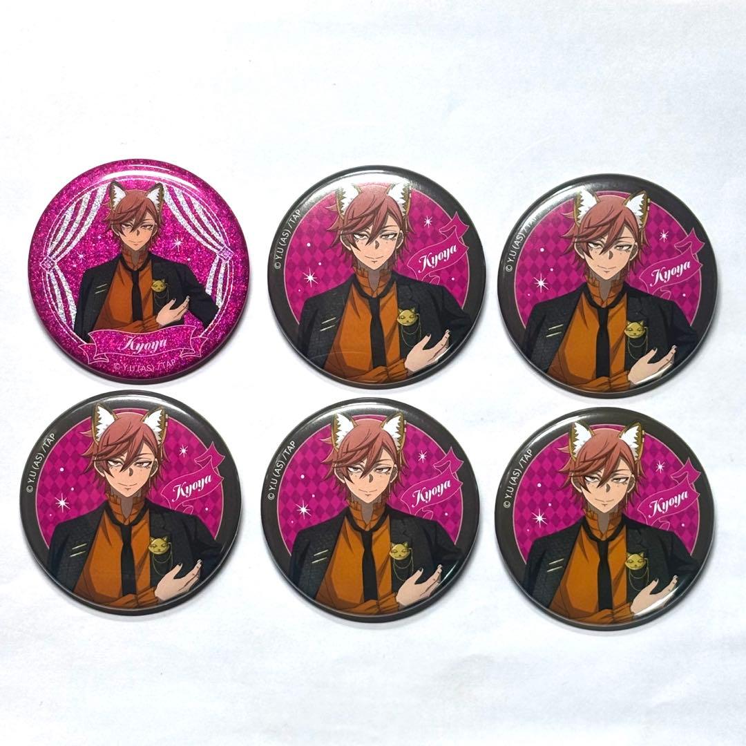 桃源暗鬼 ケモ耳ゴシックパーティー 皇后崎迅 缶バッジ 6個セット 桃源