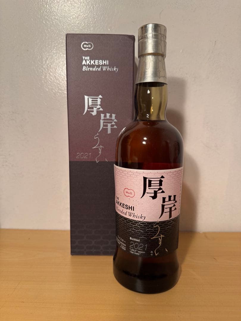 【1月限定最終値下】厚岸 雨水 AKKESHI 2021年 Suntory-hibiki 17Y Whisky special edition 三得利-響17年花烏風月特別版
