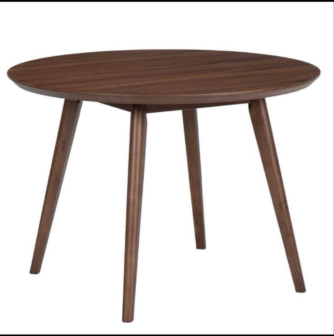 丸テーブル φ100cm ウォールナット ダイニングテーブル