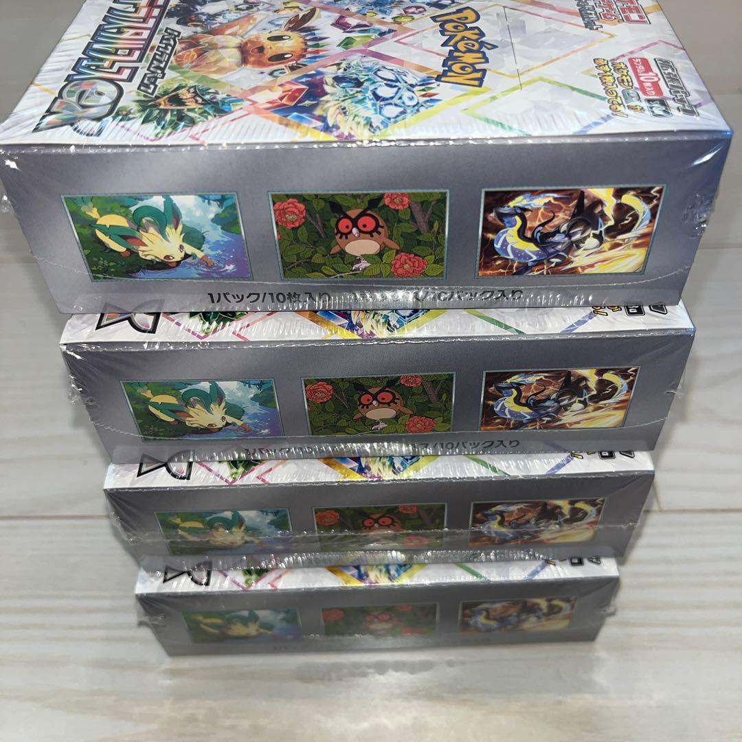 ポケモンカード テラスタルフェス　ex BOX シュリンク付き 4ボックス