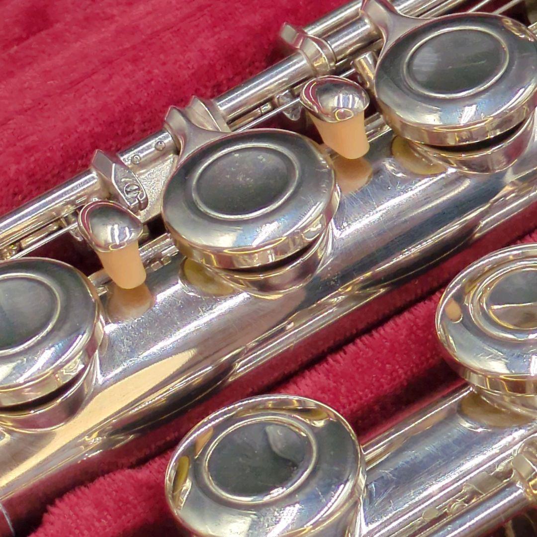 フルート　調整済　ヤマハYFL211S（Eメカ、銀メッキ仕様）