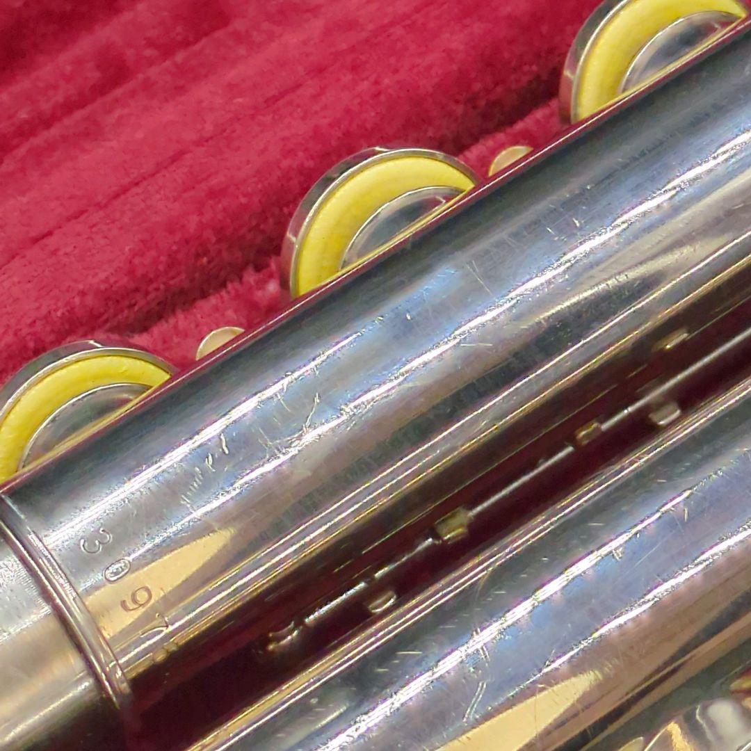 フルート　調整済　ヤマハYFL211S（Eメカ、銀メッキ仕様）