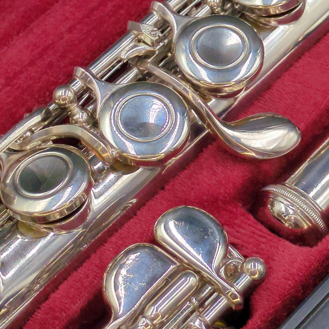 フルート　調整済　ヤマハYFL211S（Eメカ、銀メッキ仕様）