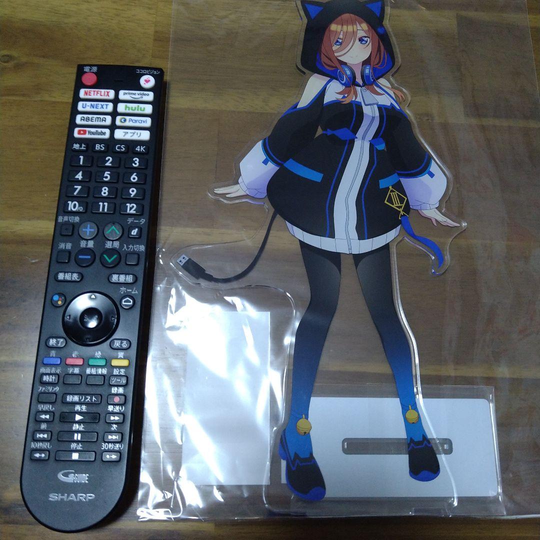 五等分の花嫁 TSUTAYA Vtuber アクリルスタンドMEGA