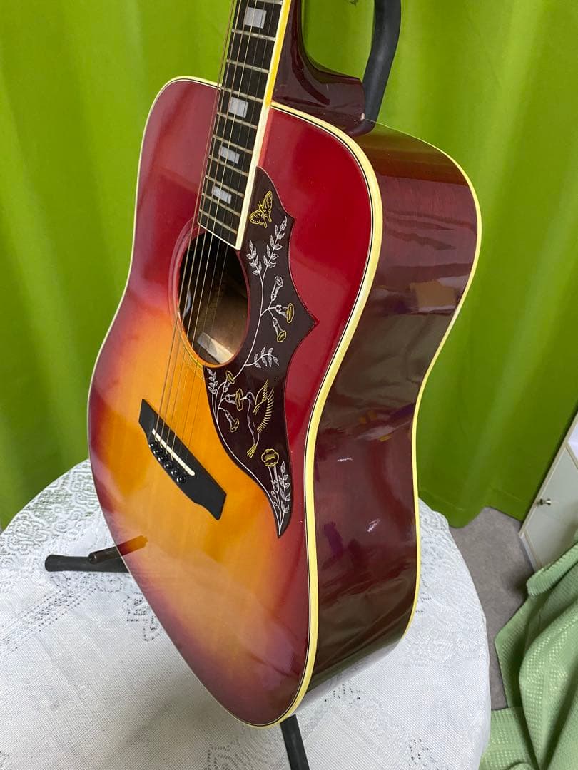 A*)様 新春特価Greco ハミングバードエレアコ　音出し良好　アコギもOK！