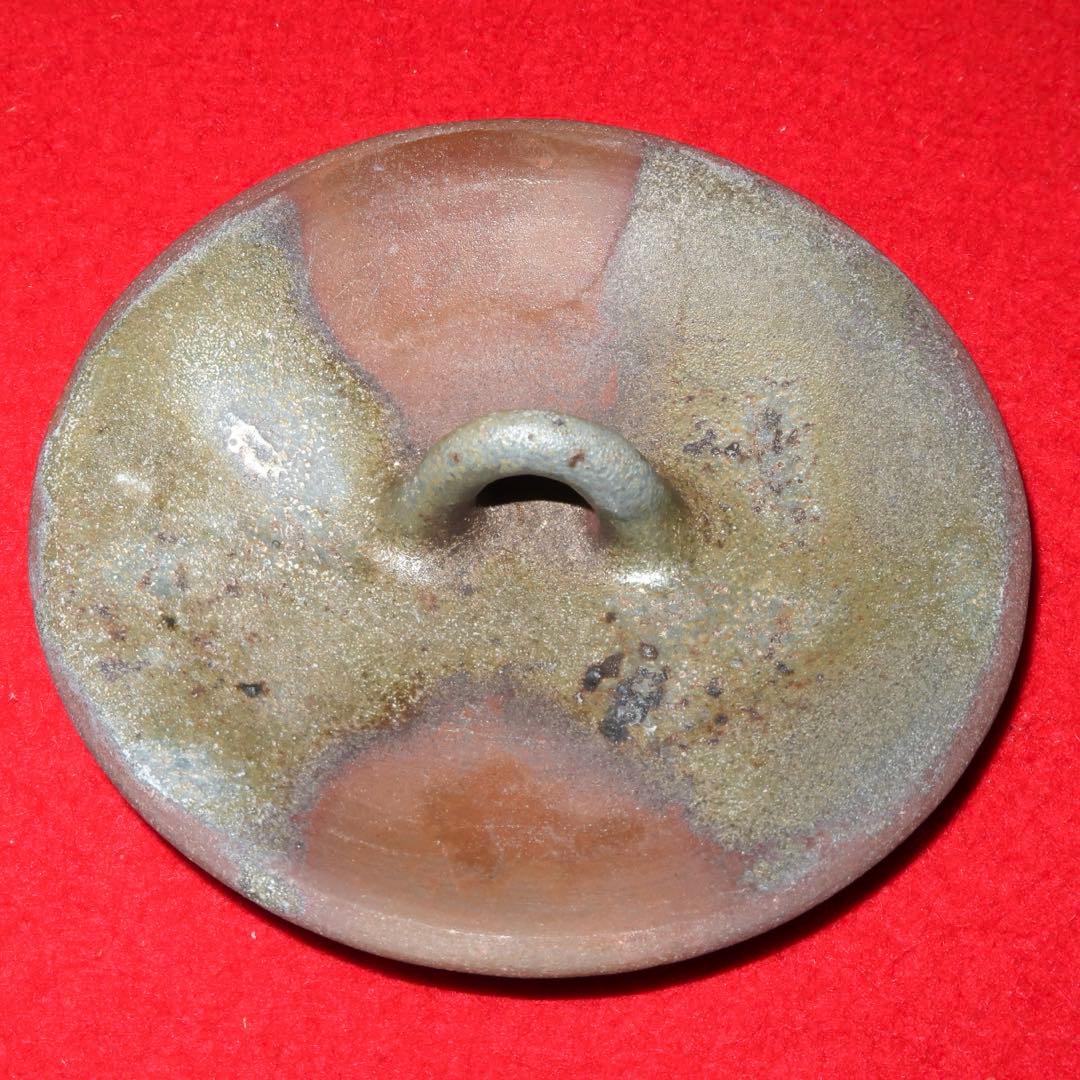 茶道具】小西陶古作 備前焼 箪瓢水指