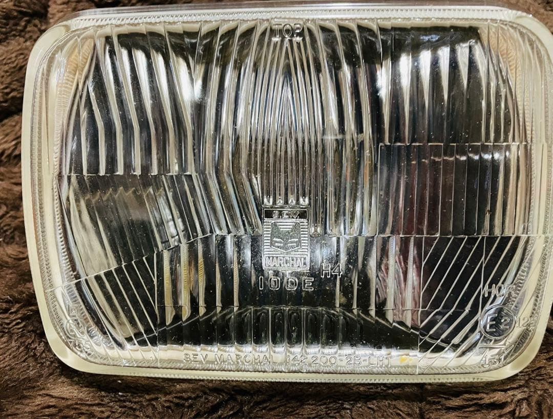マーシャル 角型 H4 ヘッドライト 猫目 - メルカリ
