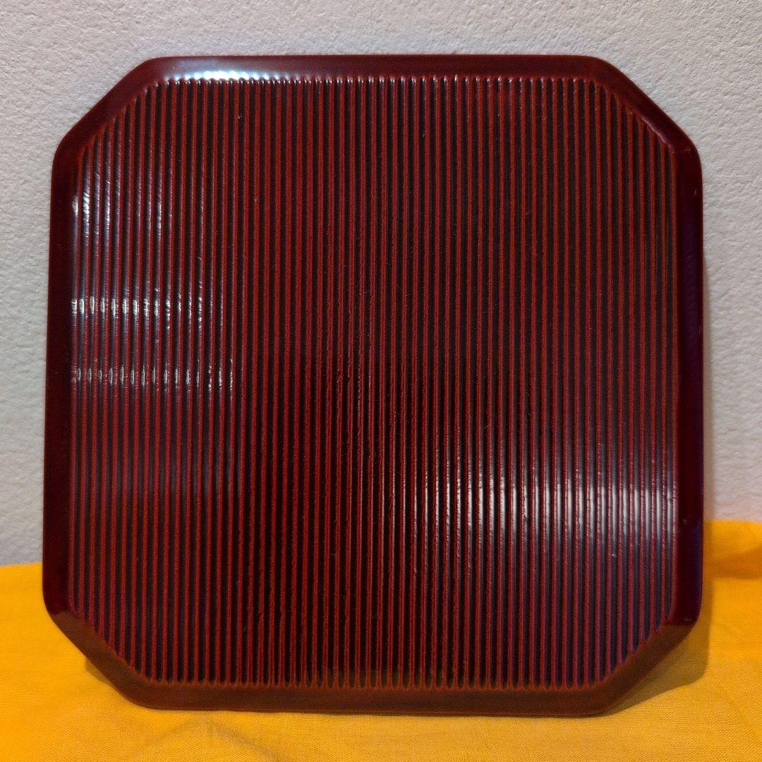 輪島塗 塗師大家静峰造 面取 縁高重 5段重 共箱