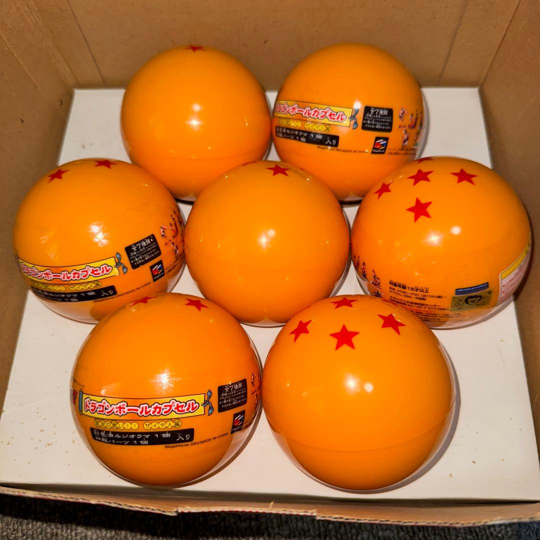 カプセル未開封あり ドラゴンボール カプセル7個＋ガチャガチャ2個