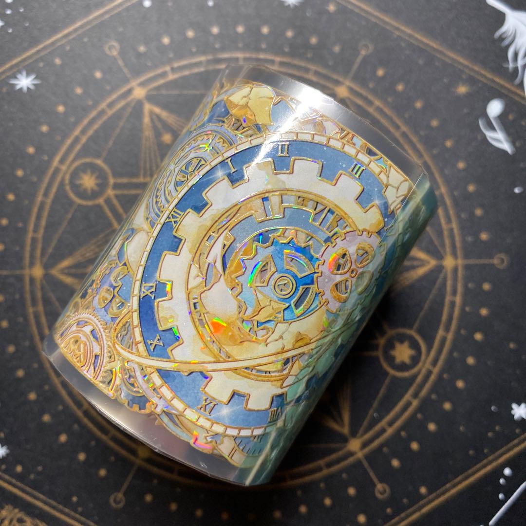 6684】海外マステ巻売り貝殻光マスキングテープ