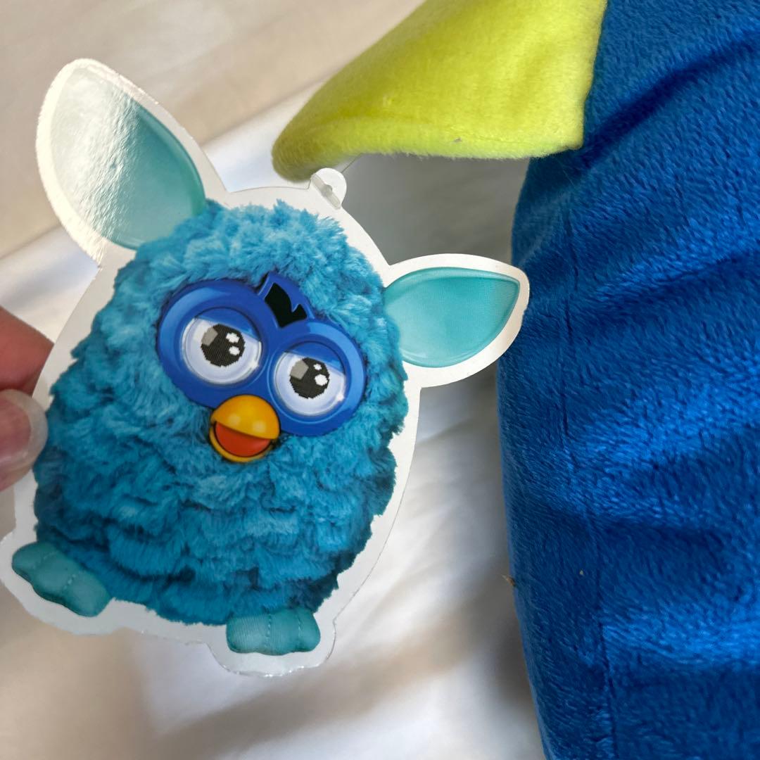 ファービー　ジャンボクッション　希少　新品タグ付き　かなしいブルー