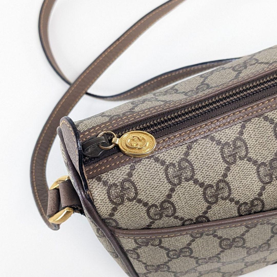 グッチ　ショルダーバッグ　GGスプリーム　シェリーライン　インターロッキング