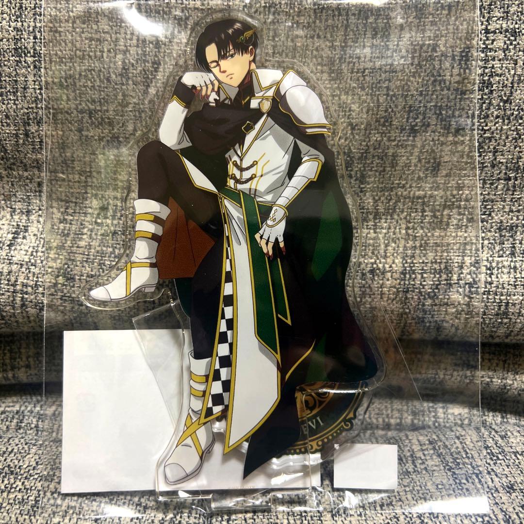 匿名配送】進撃の巨人 まるくじ チェスStyle アクリルスタンド リヴァイ