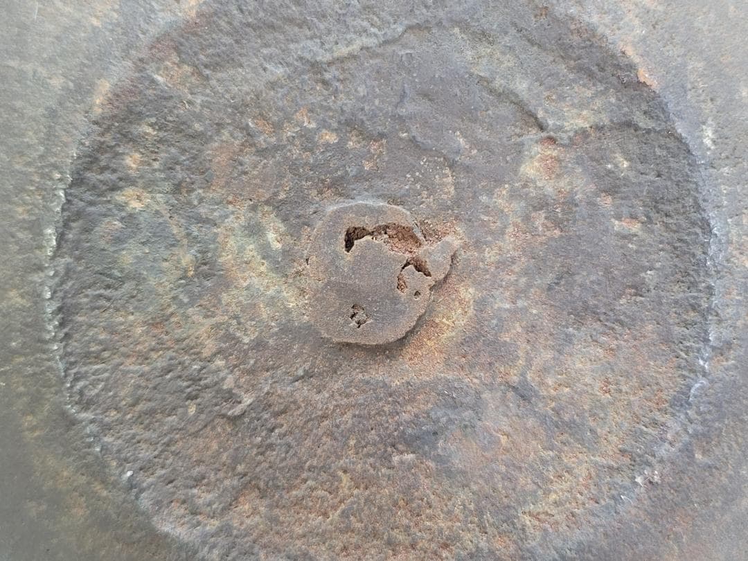 茶道具 鶴 舟引 人物紋 釜 時代物