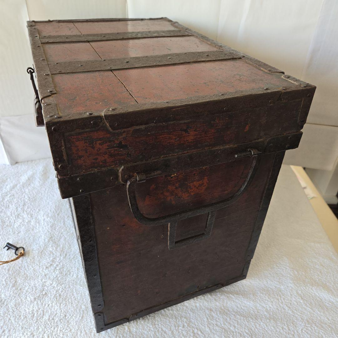 挟箱 鎧櫃 帯金具 背負箪笥 武具 刀剣 千両箱 甲冑箱 兜箱 江戸時代 古