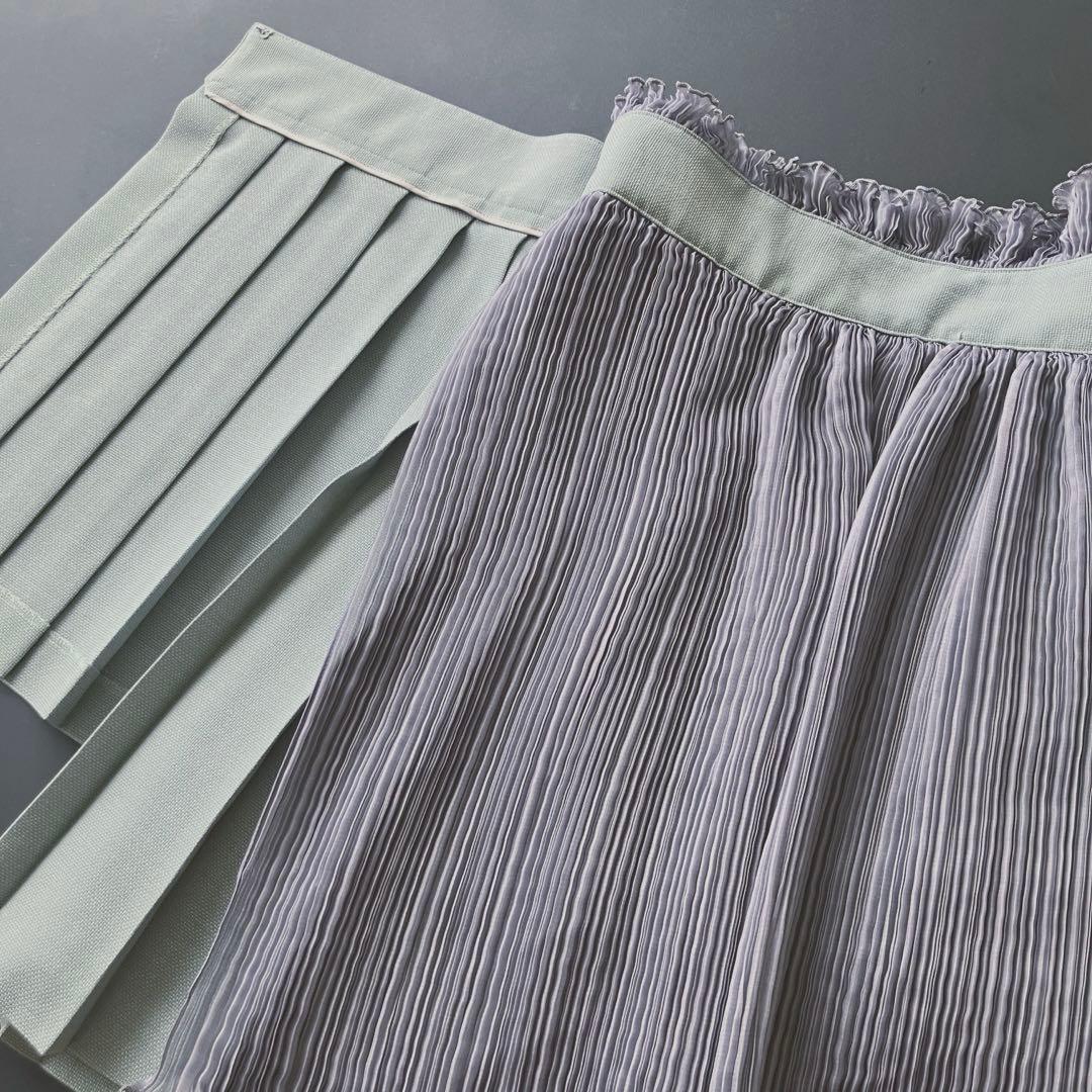 新品 ADEAM アシンメトリー スカート/size0/フォクシー/プリーツ