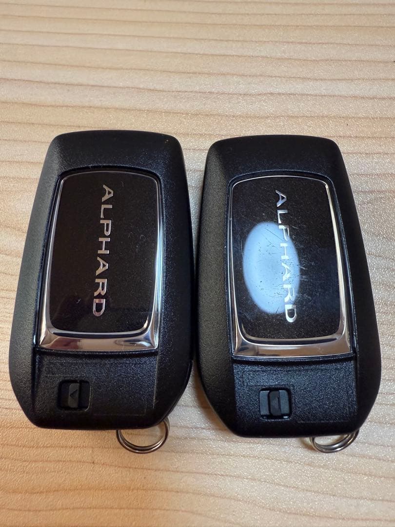 トヨタ純正 アルファード スマートキー (６ボタン) 2個 送料込み