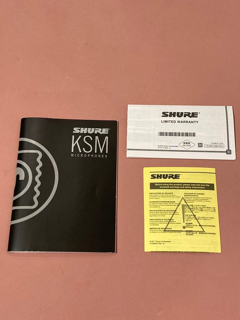 Shure KSM8 ダイナミックマイクセット