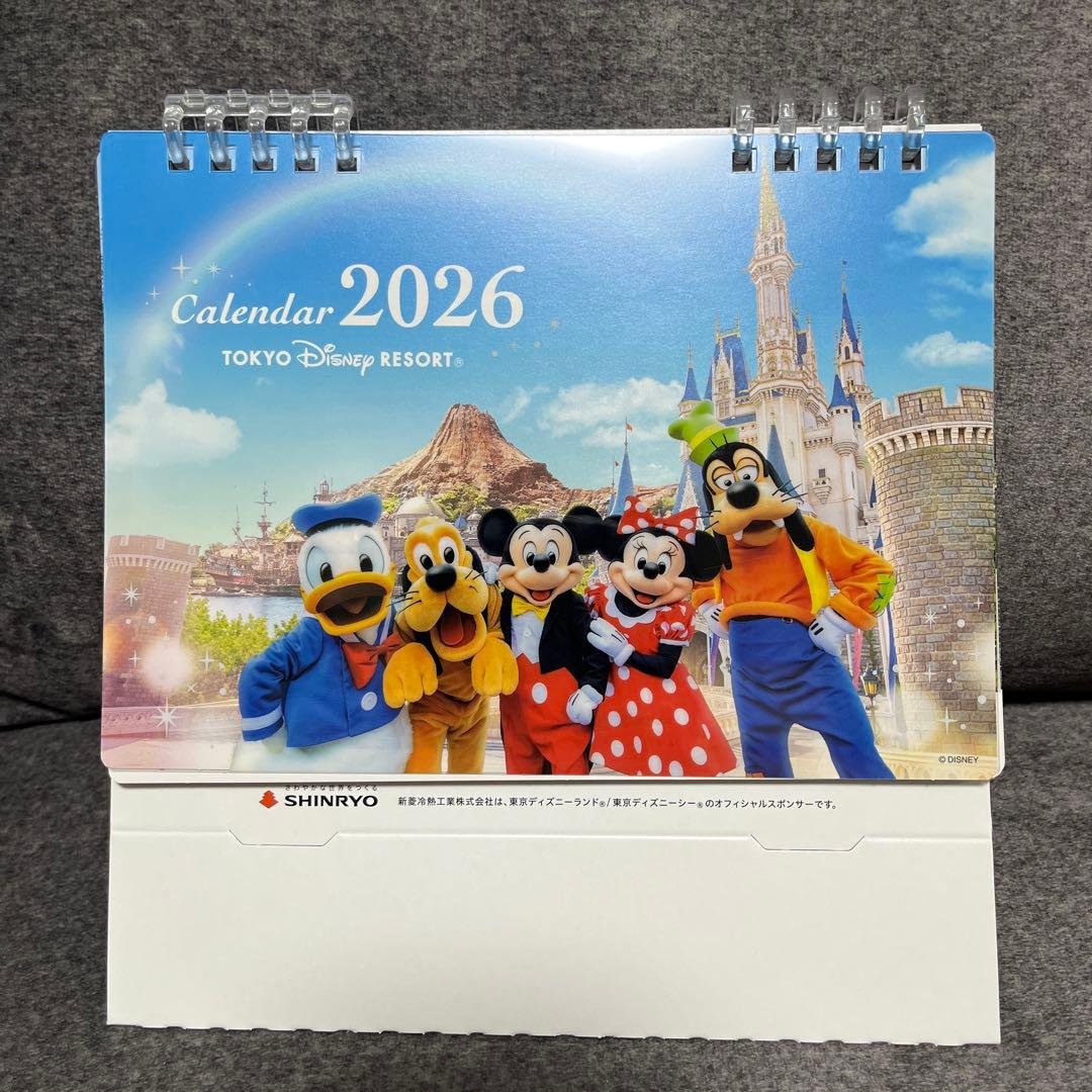 東京ディズニーリゾート 2026年カレンダー - メルカリ
