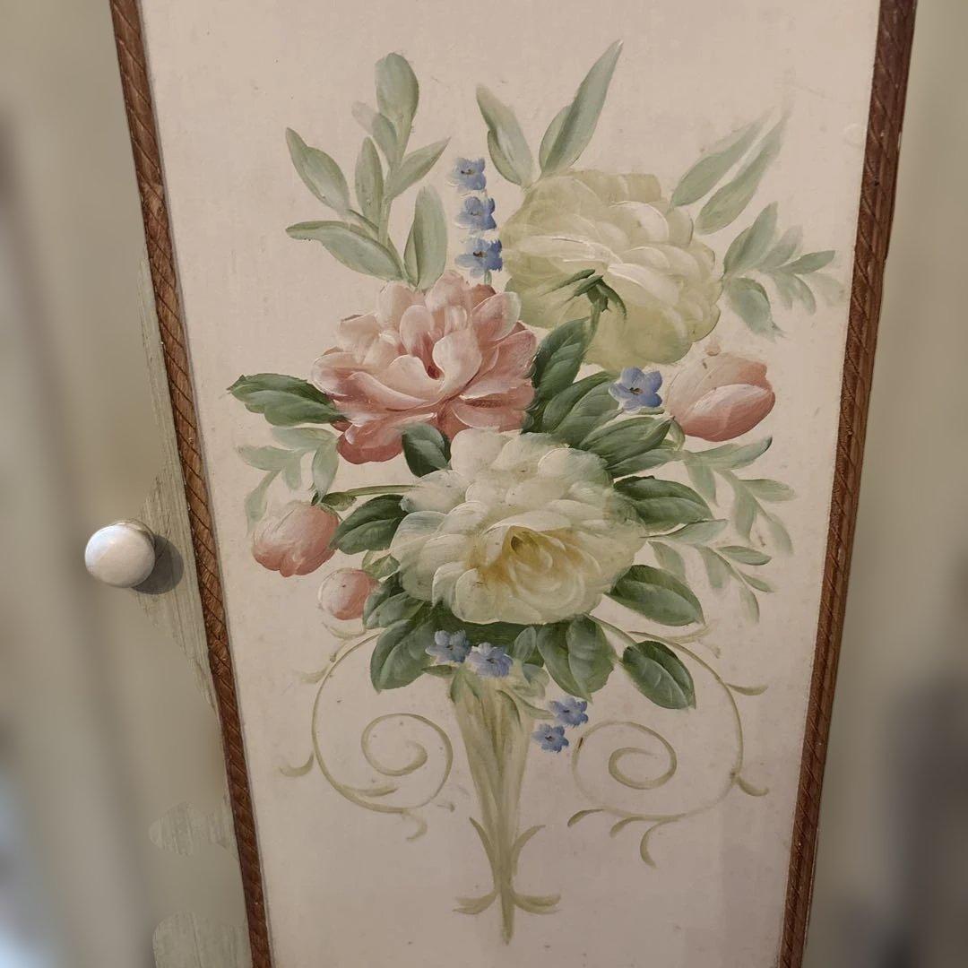 姫系 トールペイント チェスト