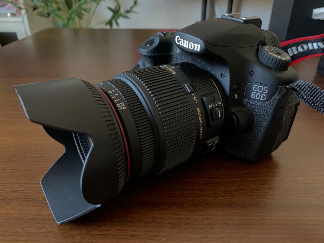 Canon EOS 60D 本体＋SIGMA高倍率ズームレンズ