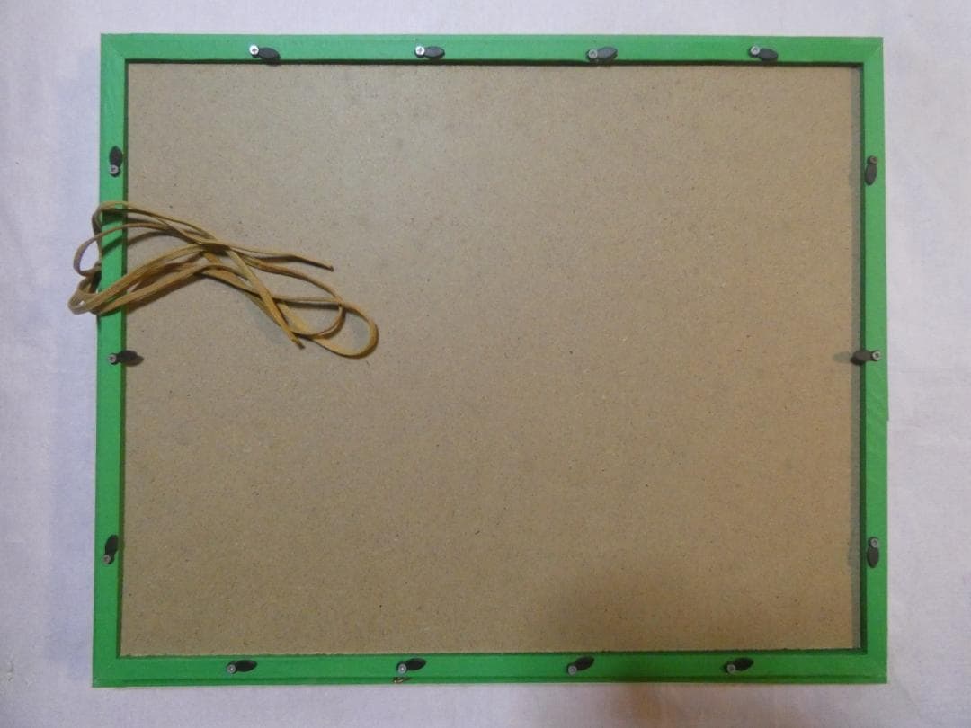 油絵　額付き　松本零士　 F6 【　風景　】手描き