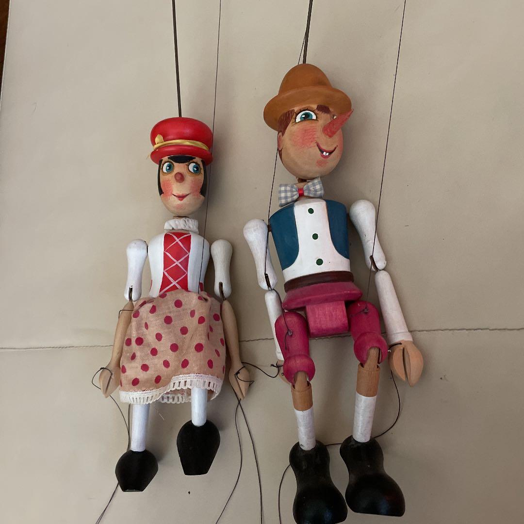 チェコ 操り人形 木 おもちゃ マリオネット