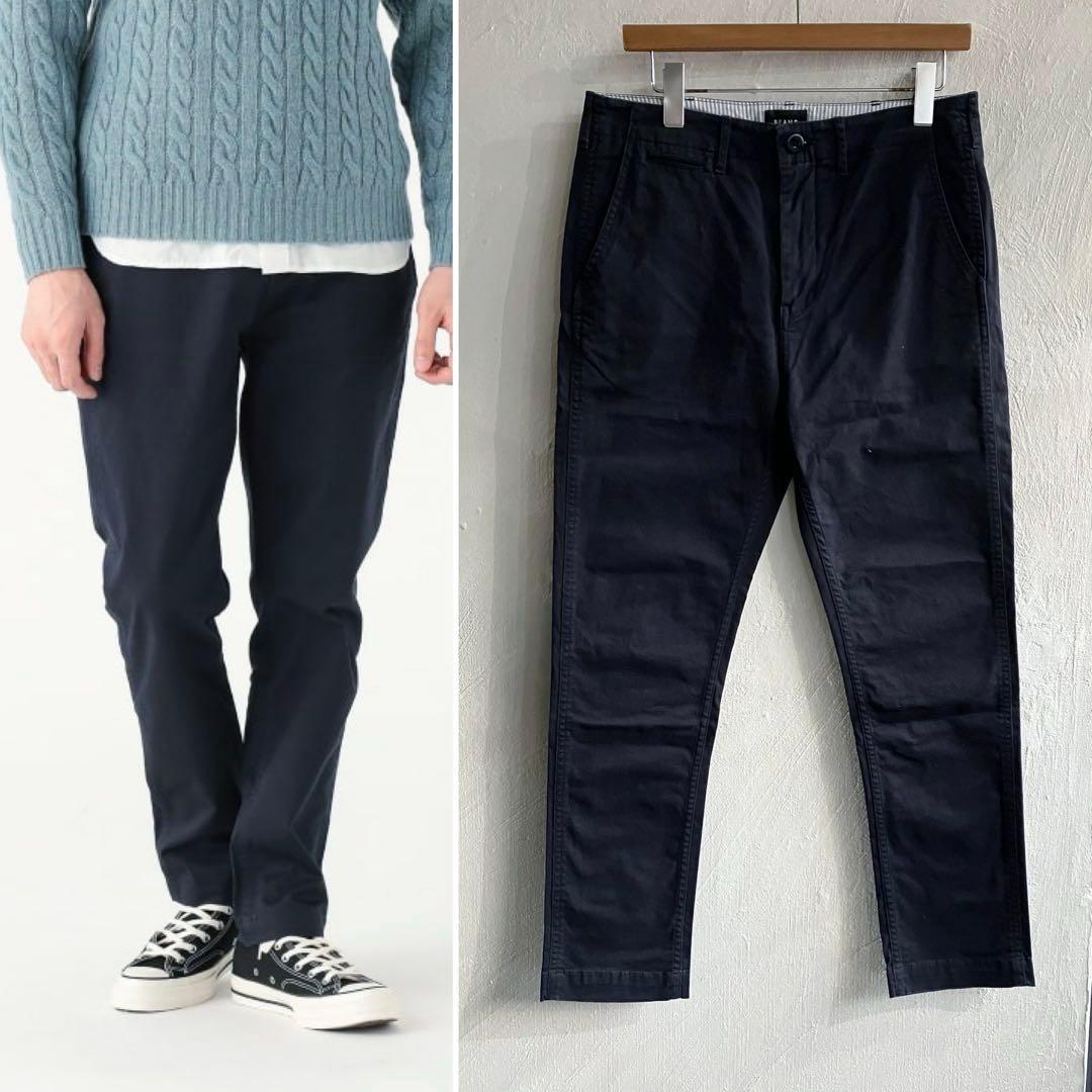美品 BEAMS ストレッチテーパードチノ ビームス チノパン M - メルカリ