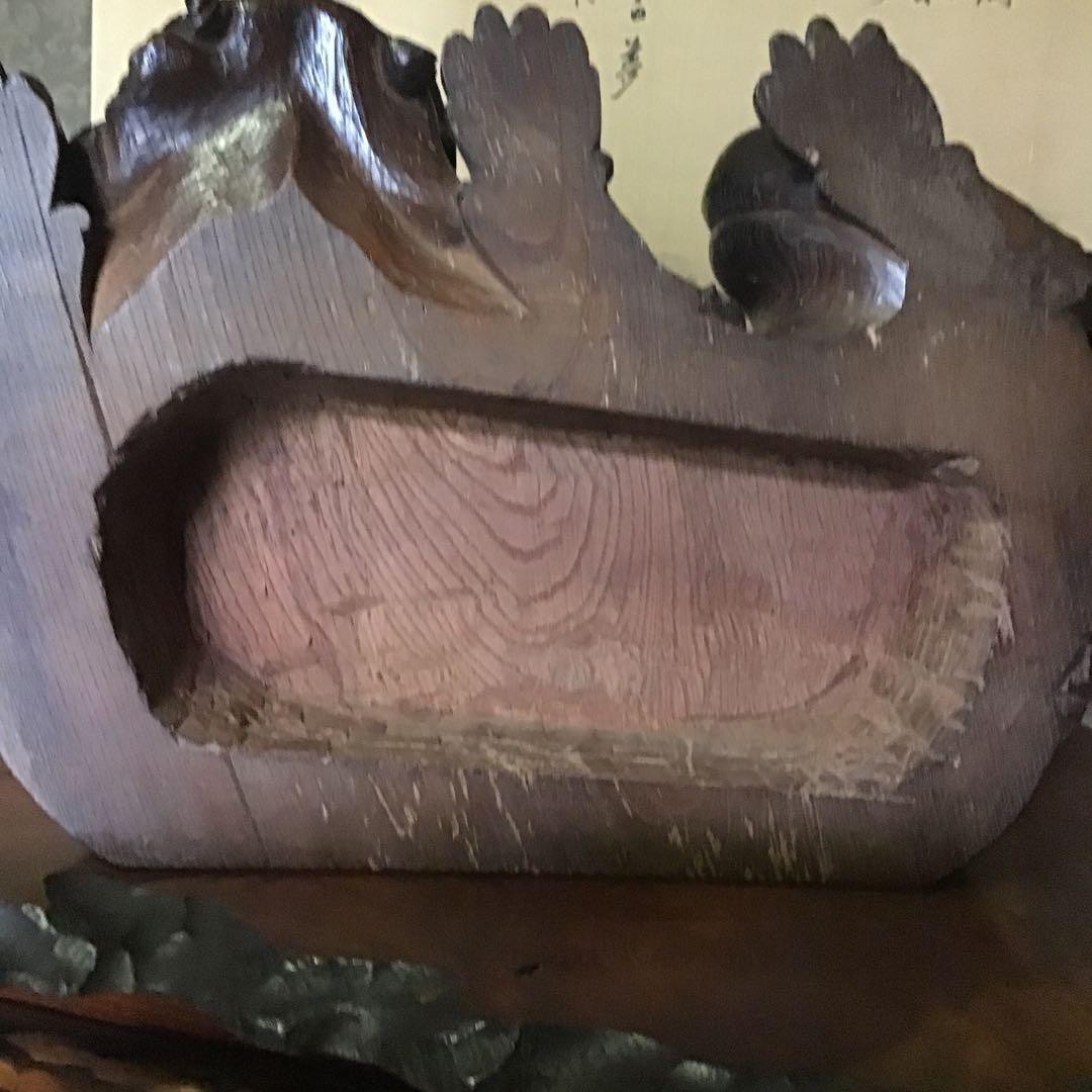 置物台 幕末〜明治 欅材 富豪床ノ間 傳立川和四郎富種 - メルカリ