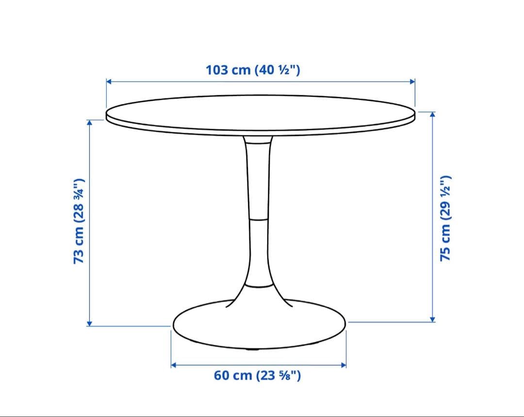 IKEA ラウンドテーブル