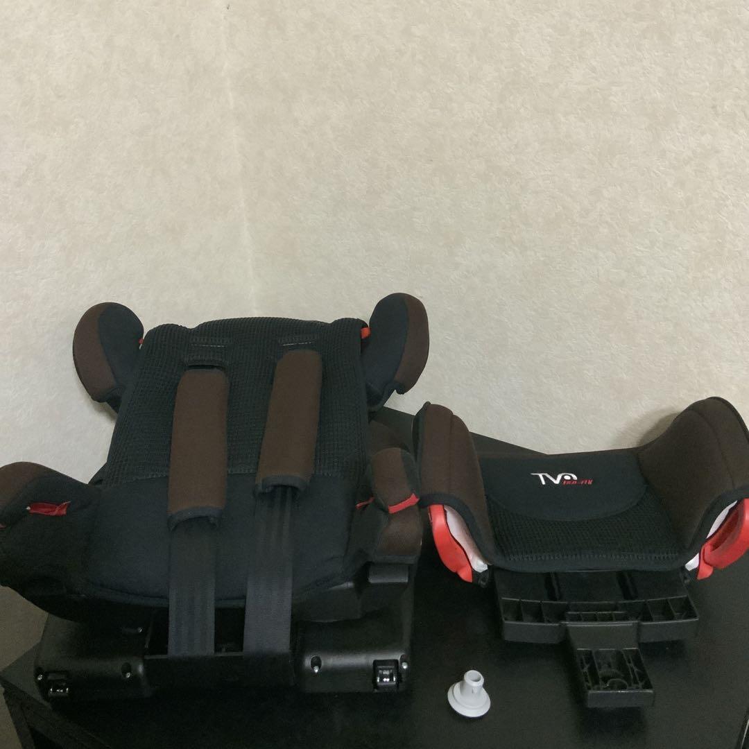 【日本育児】★美品★トラベルベストEC Fix★ISOFIX★ジュニアシート