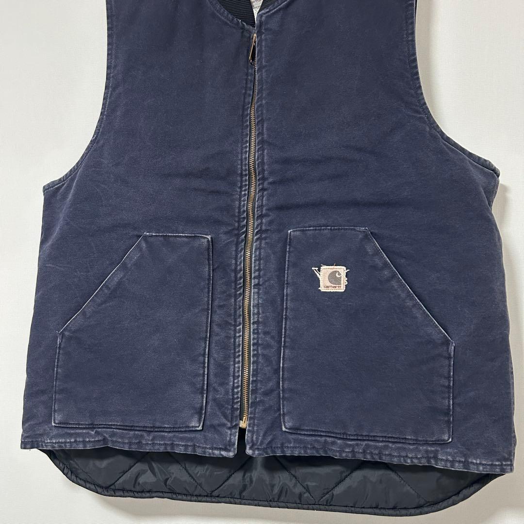 Y*割様 アメリカ製 カーハート　ベスト　ミッドナイト　XL TALL