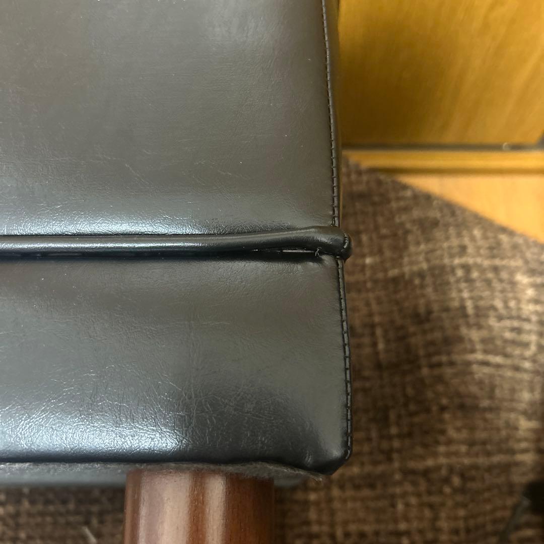 徐々に値下げ カリモク60　オットマン　スタンダードブラック　X36206