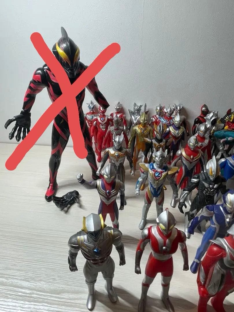 ウルトラマン　怪獣　ソフビ　まとめ売り51体