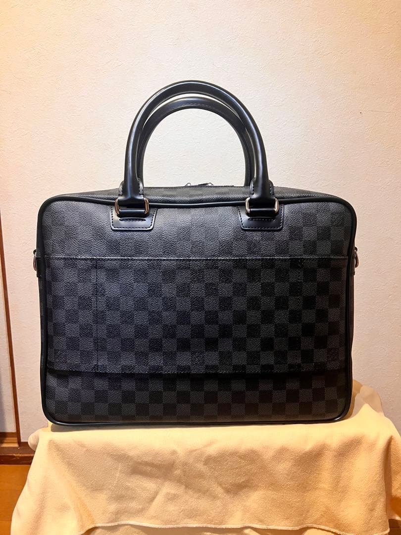 ルイヴィトン ダミエ グラフィット イカール ビジネスバッグ 旅行バッグ