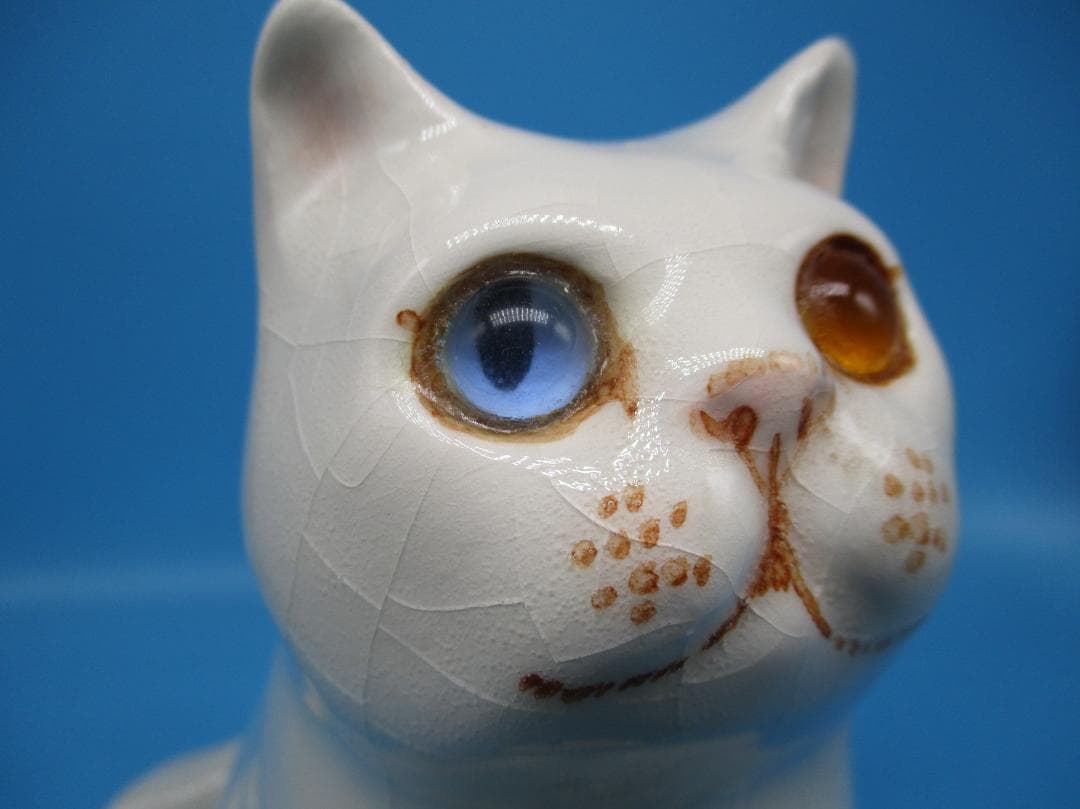 Jenny Winstanley 猫の陶器置物 約30cm