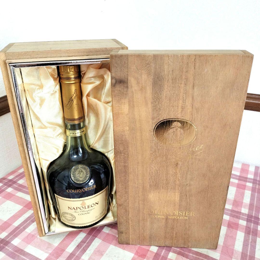 木箱入り未開封 COURVOISIER ナポレオン コニャック - メルカリ