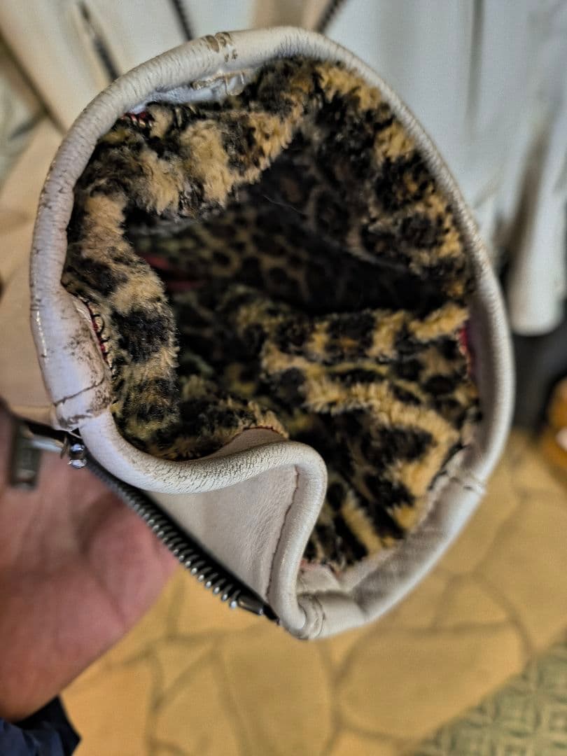 貴重 666 Triple Six レザージャケット 36 ホワイト