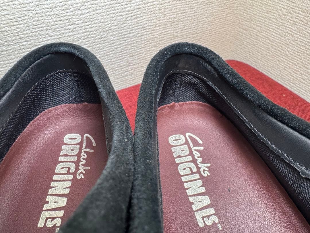 Clarks Wallabee GTX 黒スエード UK8.0 / 26.0cm