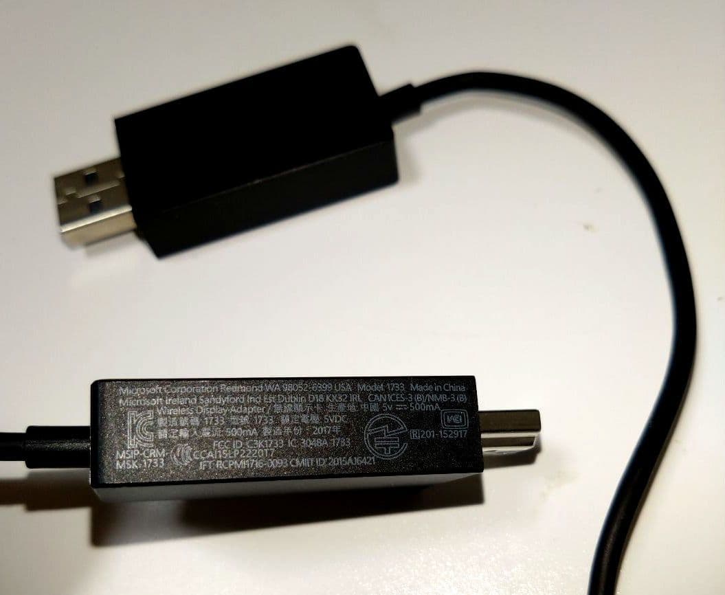 ジャンク】P3Q-00009マイクロソフト ワイヤレス ディスプレイ